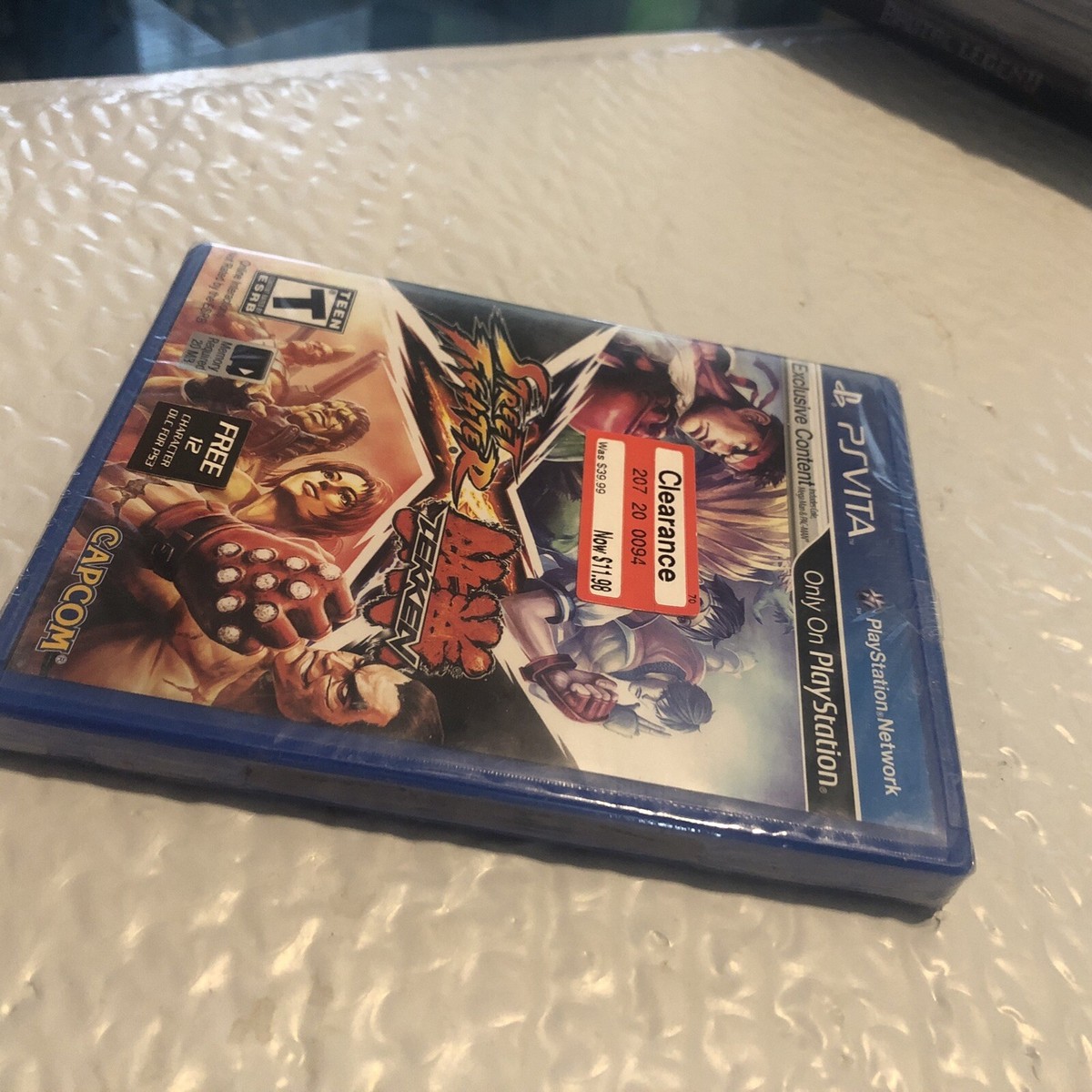 PS VITA セット Street Fighter X Tekken (Sony PlayStation Vita, Brand new