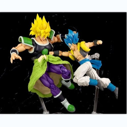Bandai S.H. Figura de acción Figuarts Dragon Ball Super Broly nueva SHF juguete regalo - Imagen 4 de 10