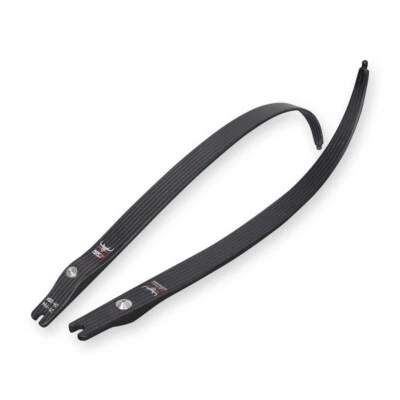 NIKA ARCHERY N3 Recurve Bow Limbs with Carbon Fiber Limb Draw Weight 24-44 lbs