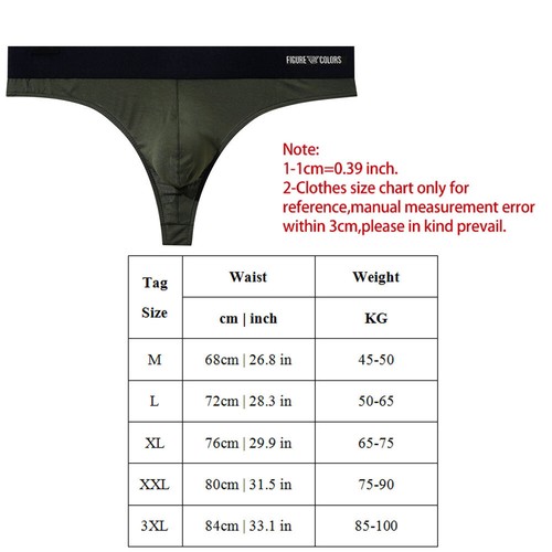 Slip Sexy Da Uomo Perizoma Bikini Intimo Tasca Posteriore Mutandine Costume ☆ - Foto 2 di 28