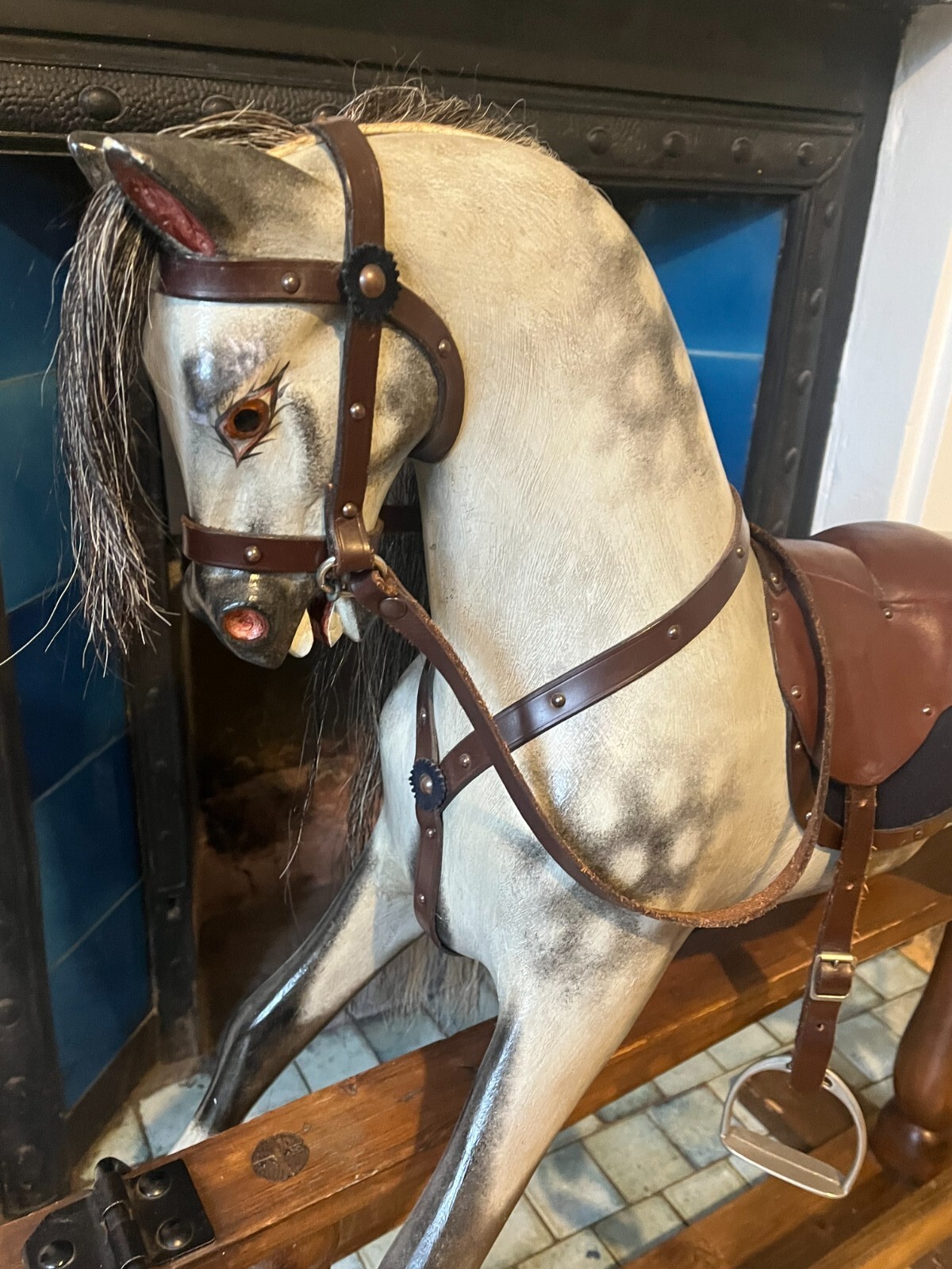Ayres antique rocking horse eBay