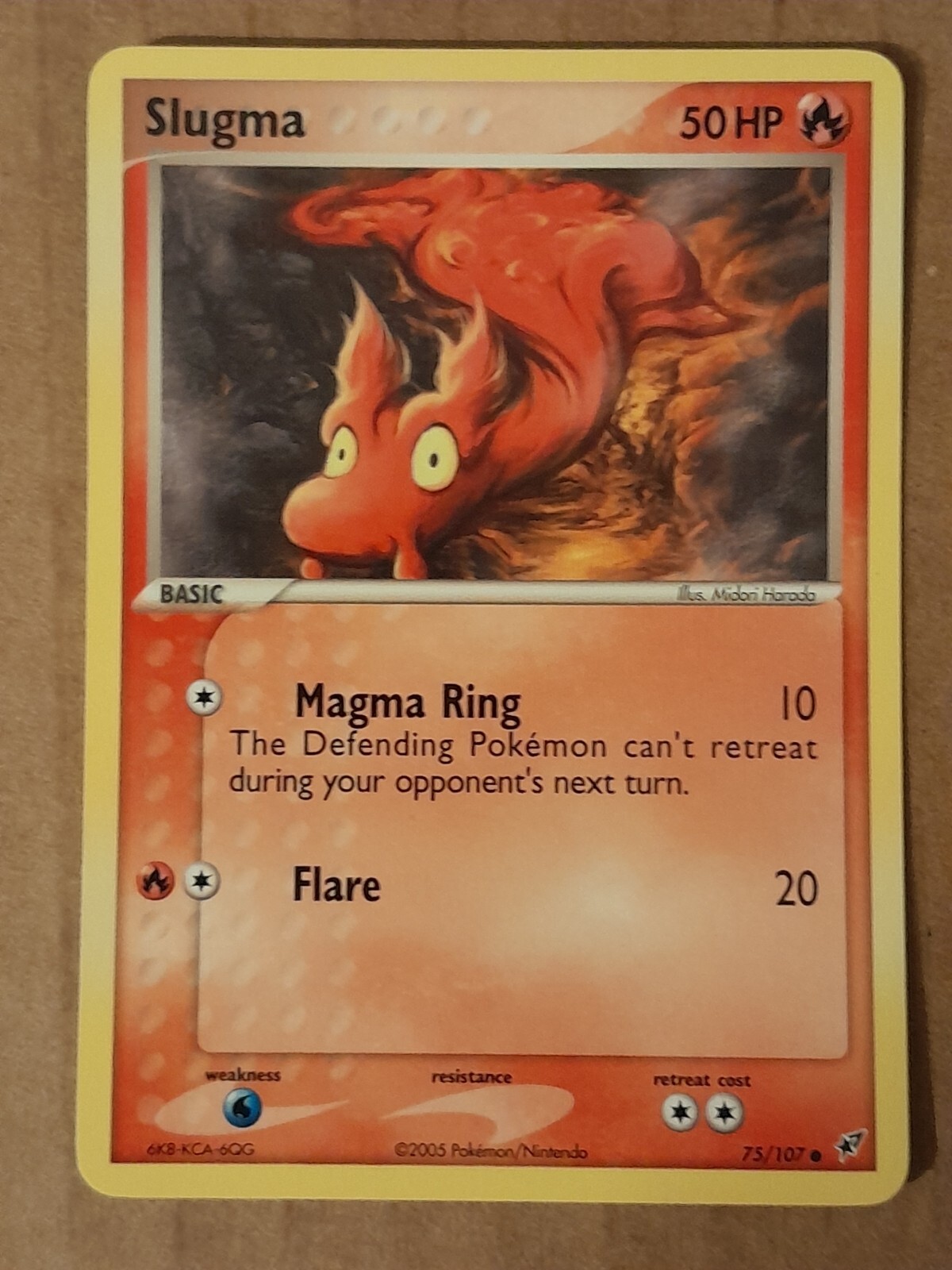 Slugma 75/107 Deoxys NM-MT See Pictures