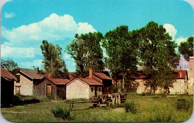 Old Fort Bridger, WY, US 30 in Southern WY, Trading Post, Chrome, Unposted