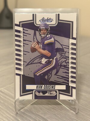 2023 Panini Absolute Blue Foil Parallel - Kirk Cousins