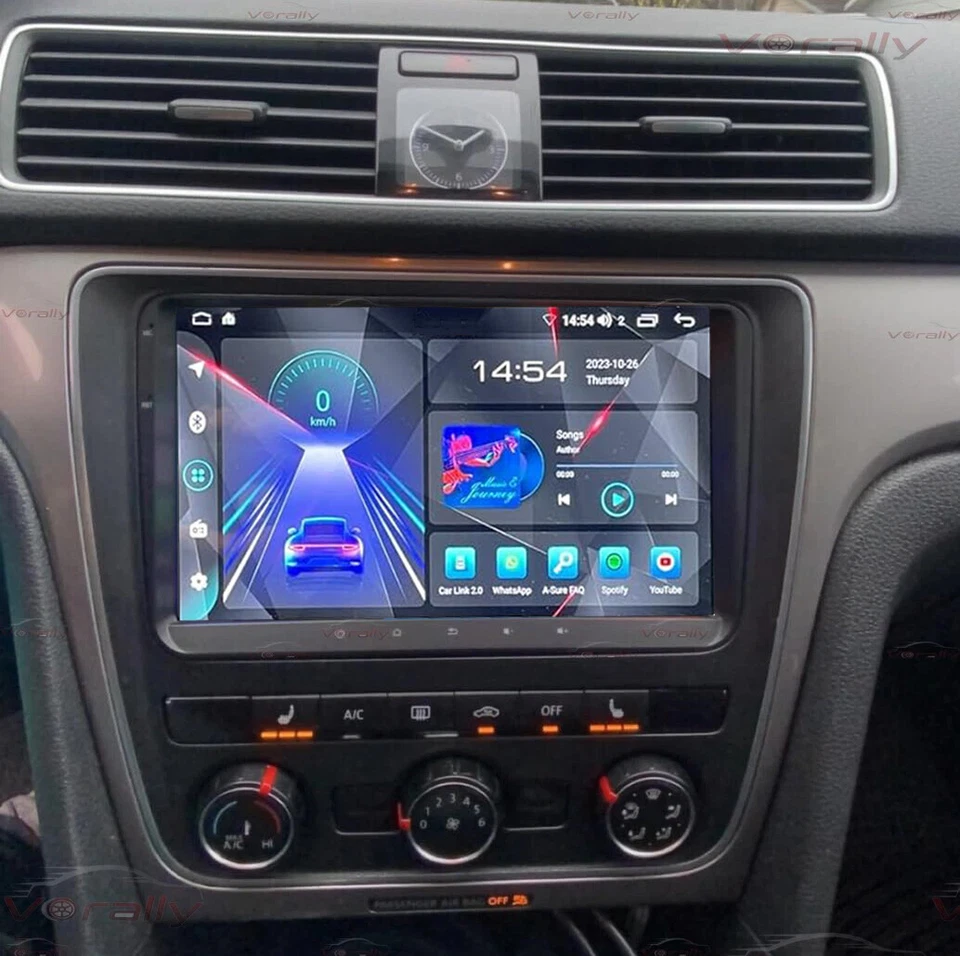 9" Apple CarPlay For 2012-2014 Volkswagen Passat Android Radio Stereo DSP AHD — 第 3/4 张图片