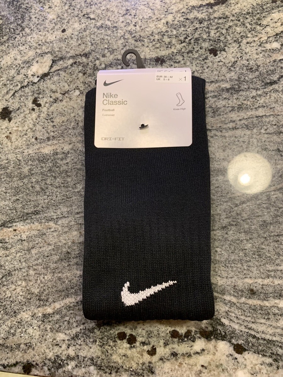 black nike football socks mens