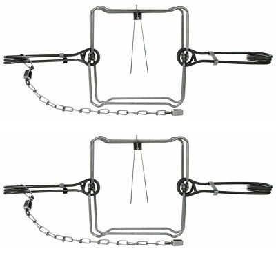 2 Bridger 10 x 10 #330 Bodygripper Magnum Body Grip Trap 2 Traps