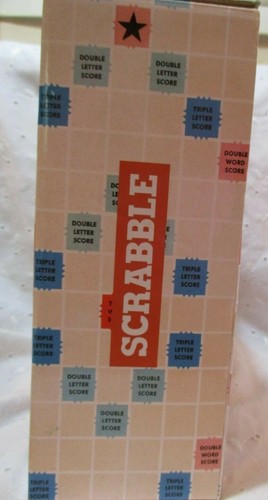 2014 BOX SET of 2 Hasbro Scrabble Tile Game Board Ceramic Coffee Mugs Cocoa NOS - Picture 3 of 8