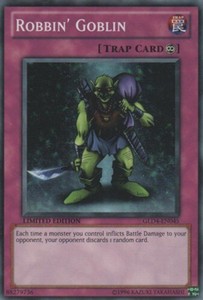 Robbin' Goblin - GLD4-EN045 - Common - Limited Edition x3 - Near Mint