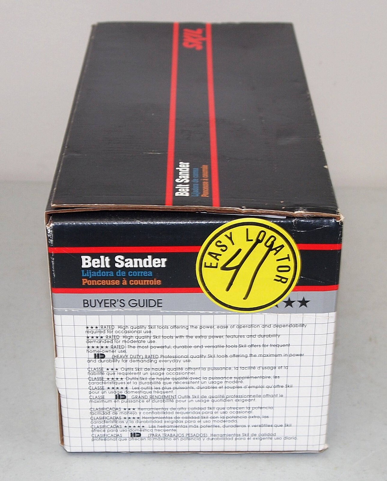New!! Sealed!! Vtg SKIL "Belt Sander" Model 7313 (3/4HP, 4.5 Amp) 3" x