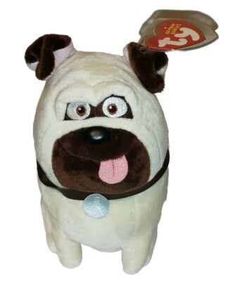Ty Beanie Baby - MEL the Dog Secret Life Of Pets MWMTs Plush Stuffed Animal Toy