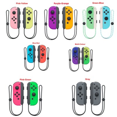 For Nintendo Switch Joy Con Controller - Left&Right Joycon Pair Wireless Gamepad