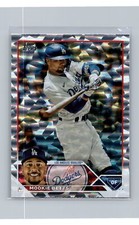 2023 Topps #50 Mookie Betts Silver Pattern Foilboard