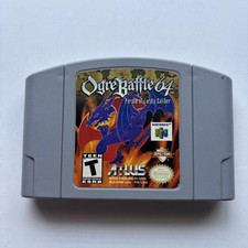 Ogre Battle 64: Person of Lordly Caliber (Nintendo 64, 2000) N64