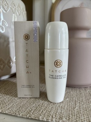 Tatcha The Camellia Cleansing Oil Face Wash Makeup Remover Clarify 1.7 fl oz NIB