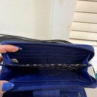 Vera Bradley Navy Blue Quilted Turn Lock Wallet EUC — photo 5