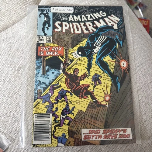 Marvel Comics Amazing Spider-Man 265 Key 1st App Silver Sable Press