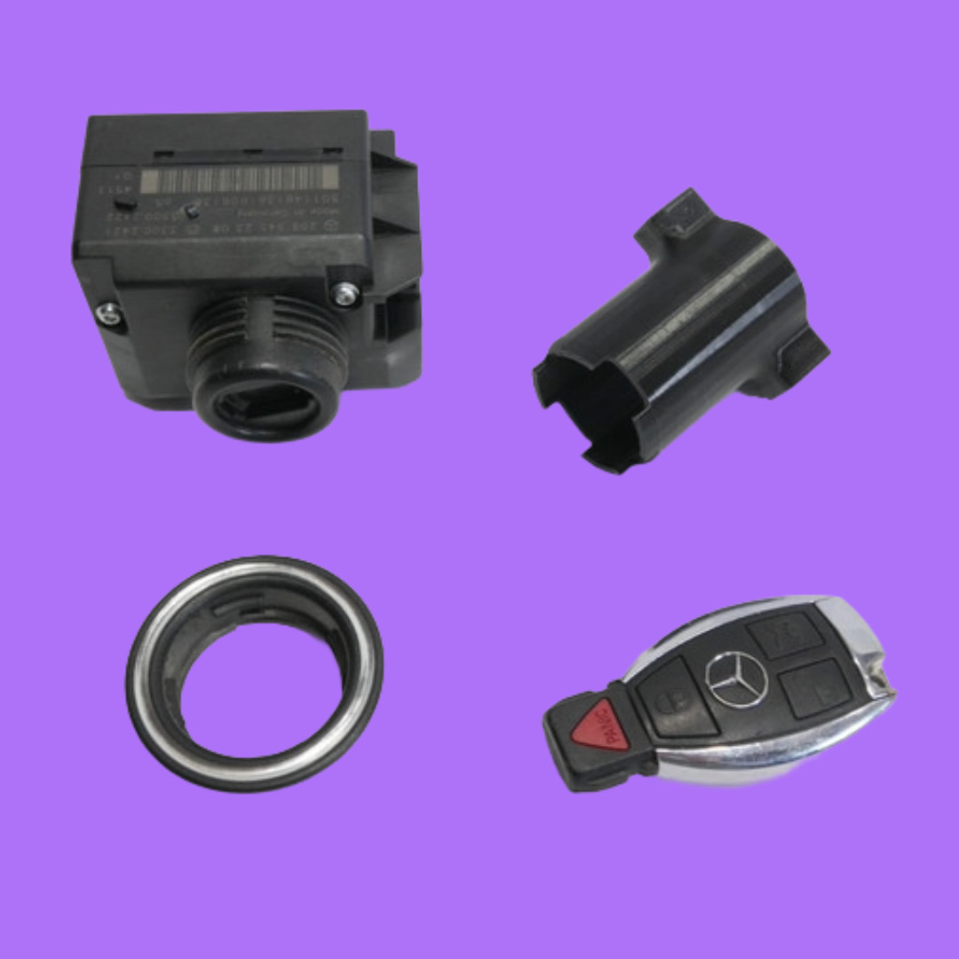 🟩03-09 Mercedes W203 W209 Ignition Switch Module w/ Key 209 545 23 08 OEM
