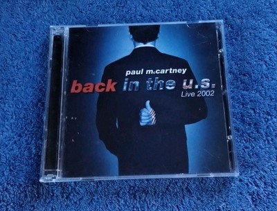 Back in the U.S. by Paul McCartney CD2 Discs Capitol Live 2002 Blackbird Jet 