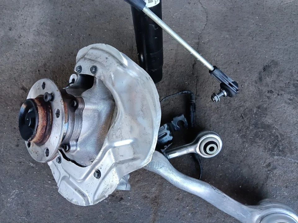 Juego de brazo de control de nudillo de suspensión delantera derecha BMW F32 428i 430i 14-18 Foto 4 de 4