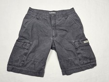 Wrangler Shorts Mens 34 Cargo Ripstop Gray Utility Outdoor
