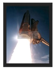 DISCOVERY STS 70 SHUTTLE LIFTOFF KENNEDY SPACE CENTER 1995 8X10 FRAMED PHOTO