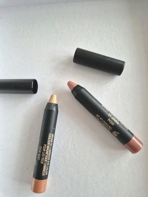 Nudestix Magnetic Eye Color Dew Wap + Magnetic Lip Color Posh je 2,5g 