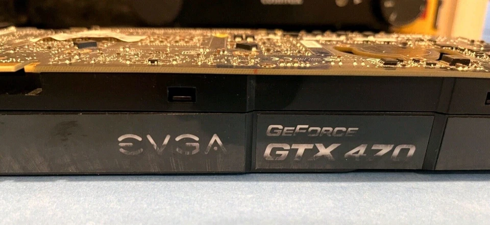 EVGA NVIDIA GeForce GTX 470 PCI-E Video Card Part Number: 012-P3-1470-TR - Image 3 of 4