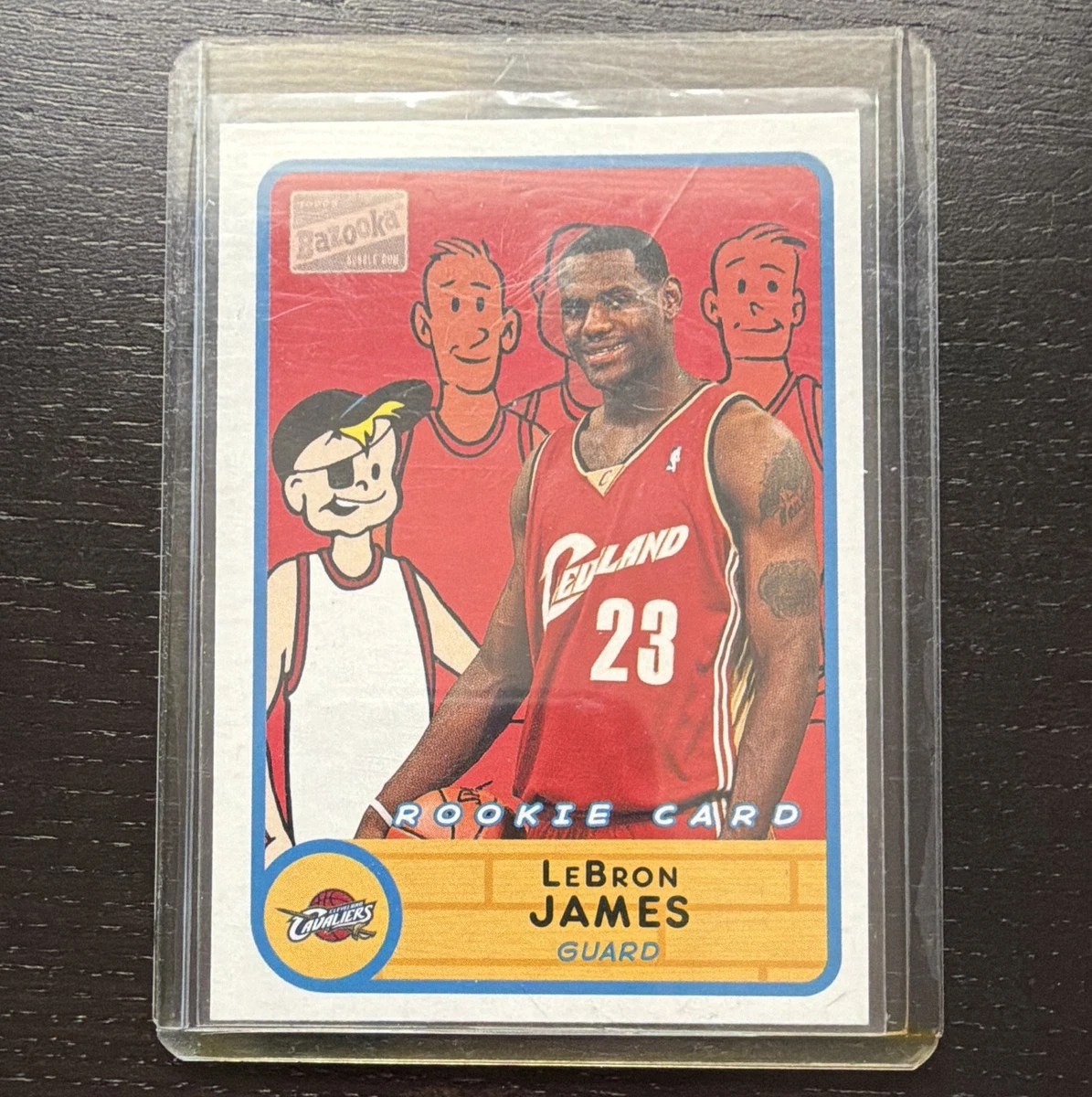 Bazooka LeBron James Basketball Sports Trading Card Singles for