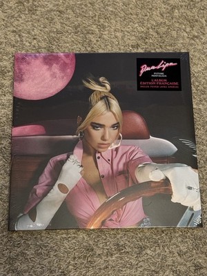 Dua Lipa Future Nostalgia French Edition Vinyl includes  Fever  Pink Moon Cover