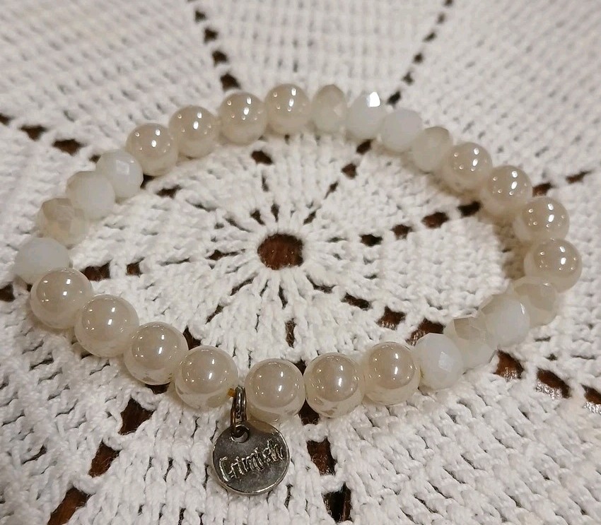 Erimish Beaded Stack Stretch Bracelets Set Of 3 - image 6