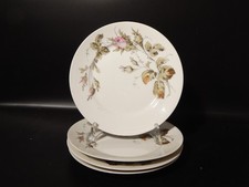 ANTICO SET 4 PIATTI DESSERT PREZIOSA PORCELLANA RICHARD GINORI DECORO ROSE