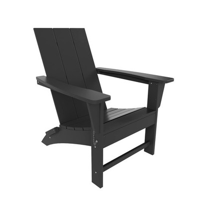 WO Home Furniture HDPE Adirondack Chair Folding Poly Lumber All Weather UV/Fade