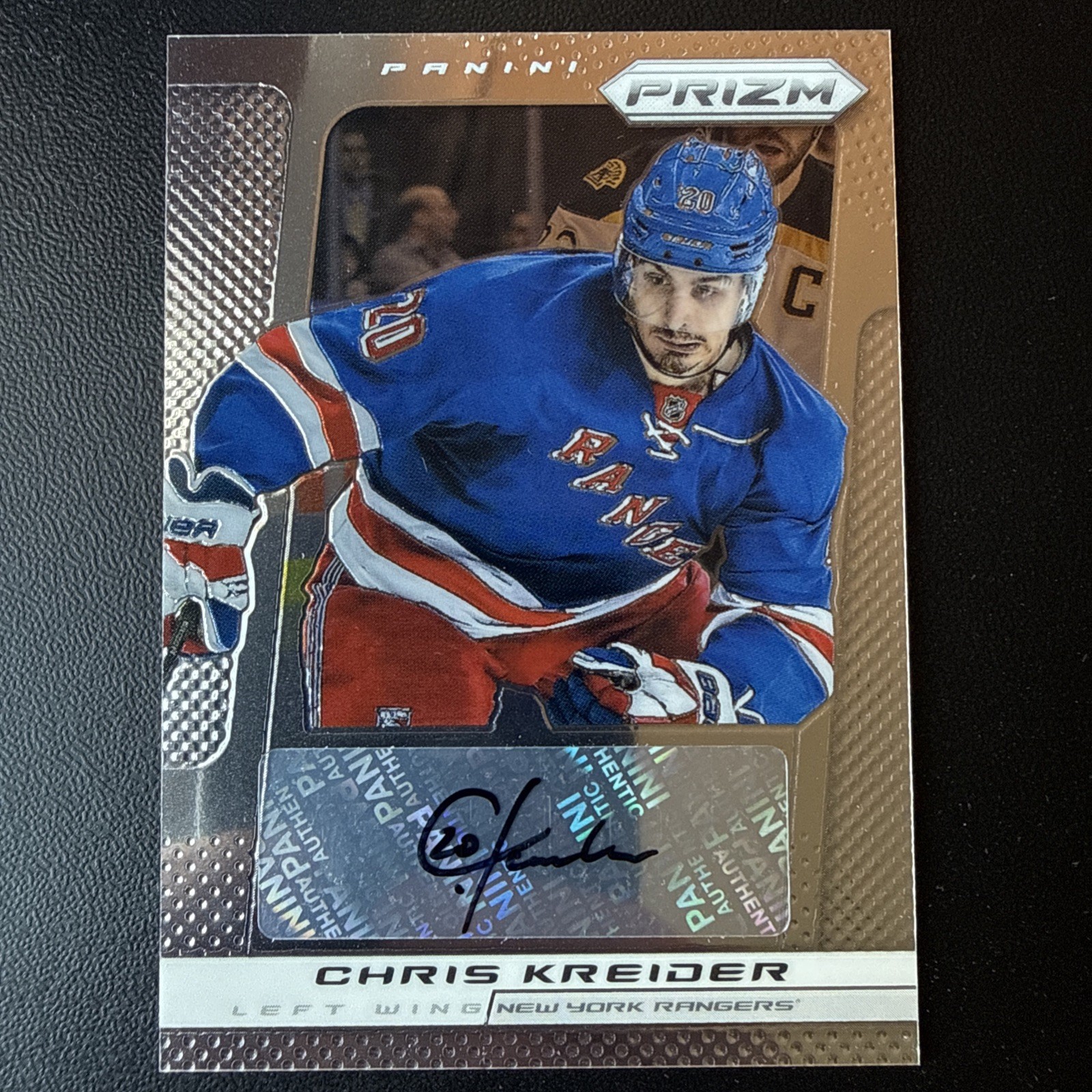 2013-14 Panini Prizm - Autographs Chris Kreider #A-CK (AU)