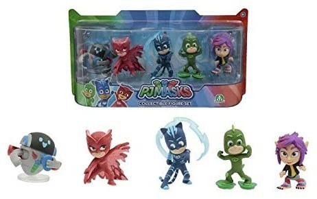 Giochi Preziosi Pj Masks Set con 5 Personaggi PJM94000 - Foto 1 di 3
