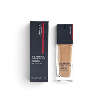 Shiseido Synchro Skin Radiant Lifting Foundation SPF 30 Birch 210 1oz 30ml - New