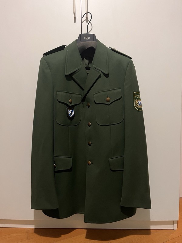 Obsolete German Police Jacket Size 102