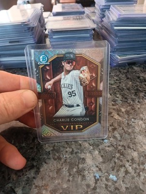 2025 Bowman MOJO Refractor- VIP  Prospects  Charlie Condon (RC) Mega Box