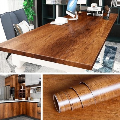 Klebefolie Holzoptik 1000x60 cm selbstklebend Küche Möbel Arbeitsplatte Folie