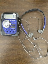 Reproductor de casete estéreo portátil de radio AM/FM Cross xTrainer de colección Aiwa HS-SP590 Cross xTrainer