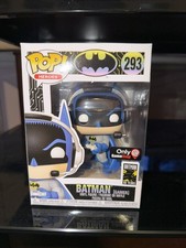 Funko Pop! BATMAN (GAMER) (293) GAMESTOP EXCL--DC HEROES--w/ Protector