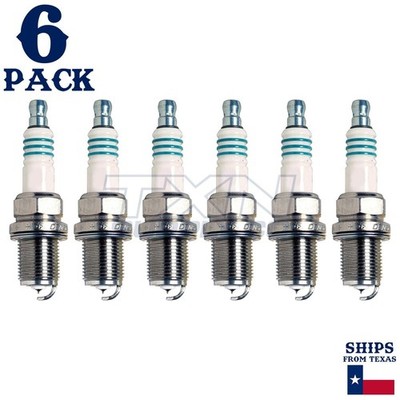 6 Pack Denso 5304 Iridium Power Spark Plugs IK20