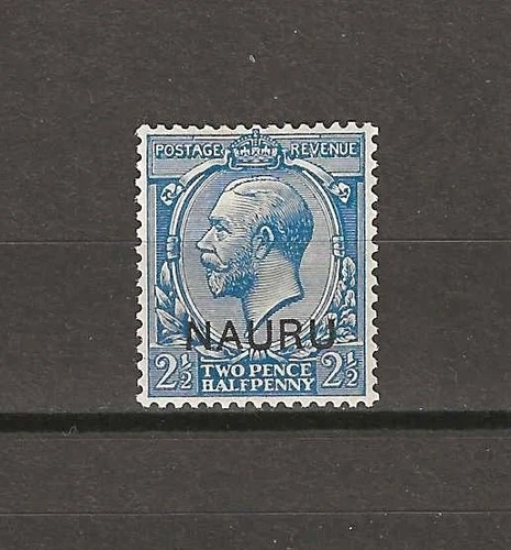 NAURU 1916/23 SG 6d "Short Left Stroke to N" MINT