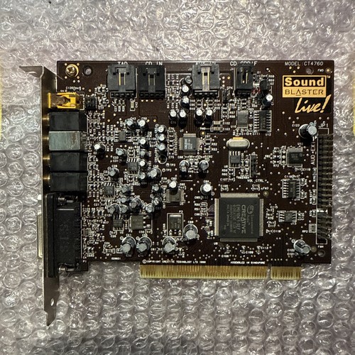 Creative Labs Sound Blaster Live! PCI Sound Card MODEL CT4760
