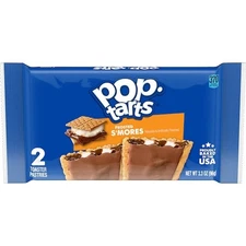 Kellogg Pop-Tarts Frosted Open & Fold Display S mores Pastry, 3.3 Ounces, 6 Per
