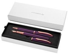 Pelikan Schreibgeräte-Set Jazz Noble Elegance viola 1 Kugelschreiber + 1 Füllhal