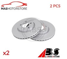 BREMSSCHEIBEN SATZ PAAR VORNE ABS 18637 2PCS P FÜR VW POLO VI,T-CROSS