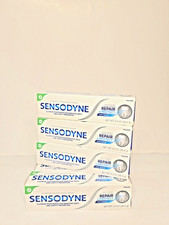 Sensodyne Repair  Protect Sensitive Toothpaste, Whitening, 3.4 oz, PACK Of Five