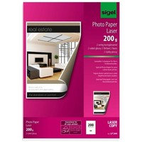 Foto-Papier, Din A4, 135 G/ Qm, 2-Seitig Glossy Sigel LP341 (4004360996689)