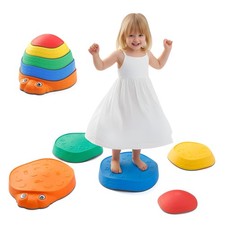 Best Stepping Stones for Kids 5pcs Non-Slip Toddler Balance, Sensory Promoting